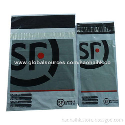 Envelopes Courier Mail Bags, Made of LDPE with Adhesive Strip, Used for Express Packaging